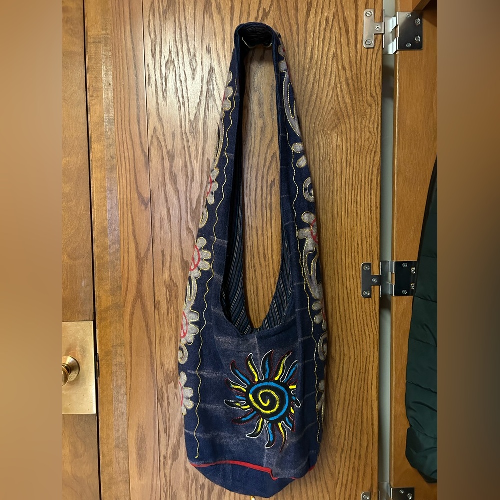thrifted (artsy/hippie) bag